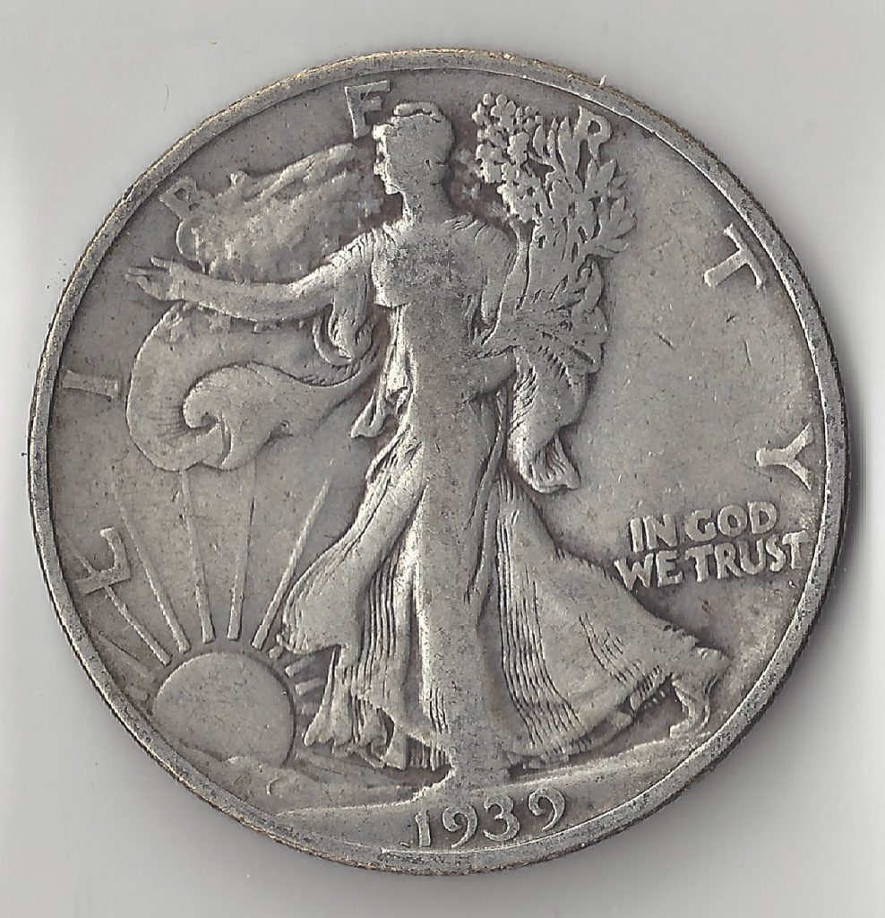 1939-D Walking Liberty Half Dollar