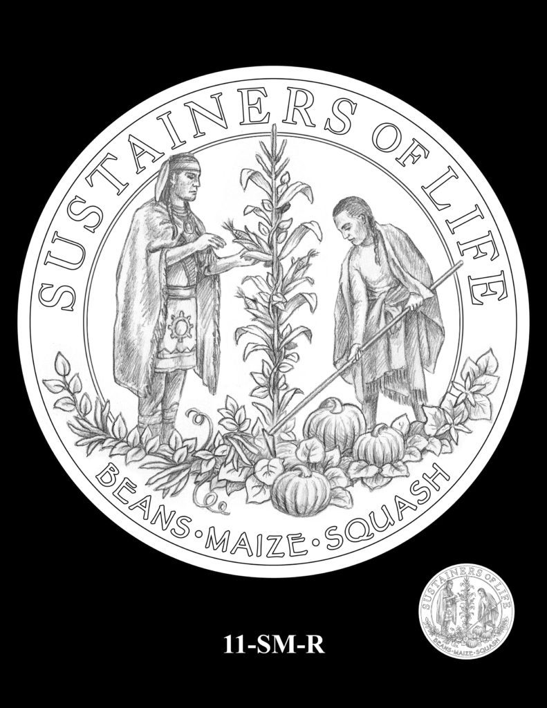 Mayflower Silver Coin Reverse