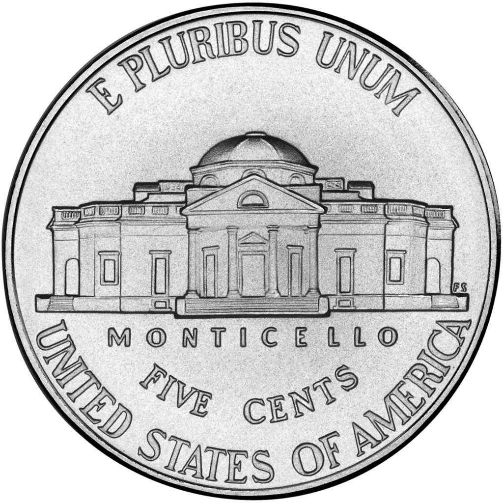 2006 Westward Journey Nickel Series Monticello Uncirculated Reverse