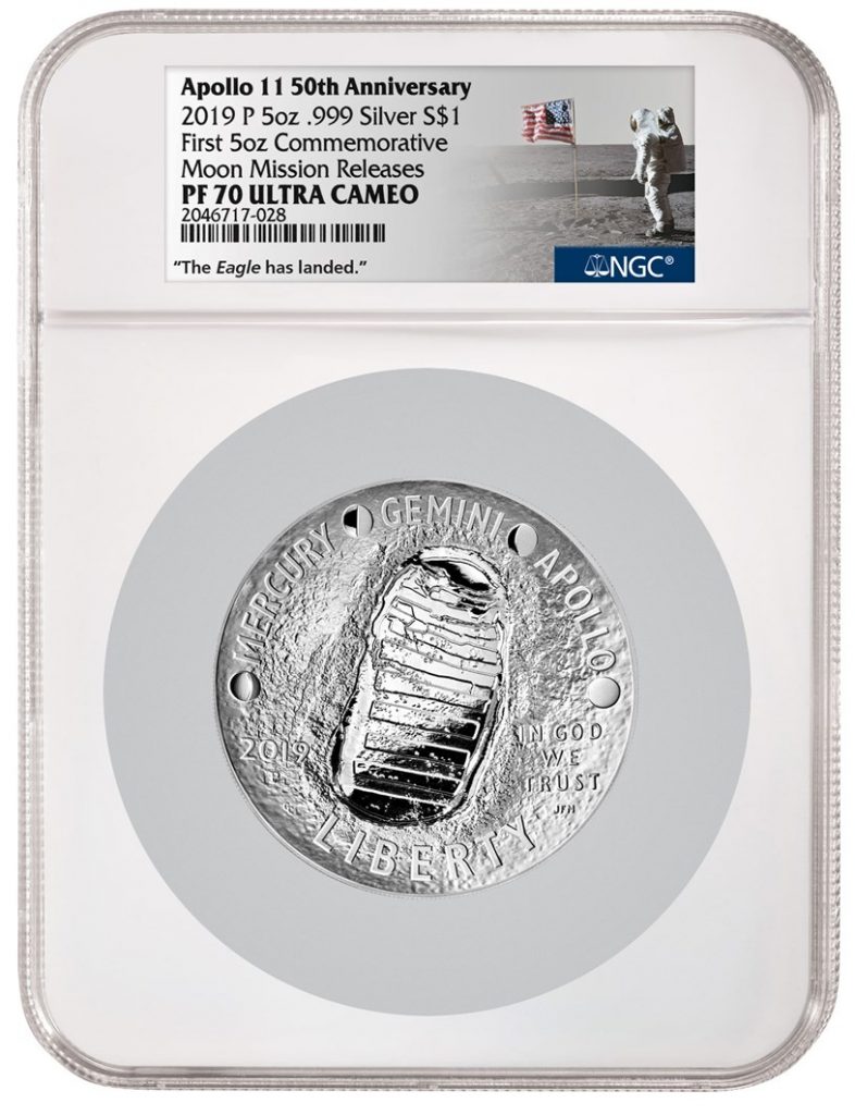 NGC Apollo 11 Commemorative Holder