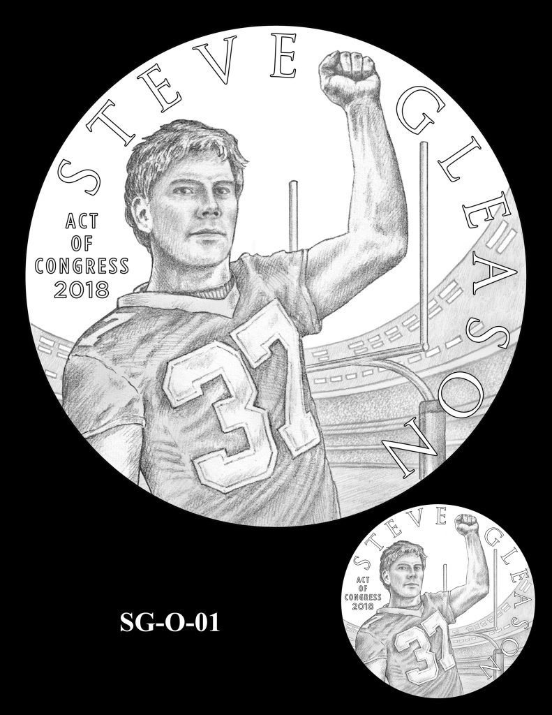 SG-O-01 -- Steve Gleason CGM Obverse