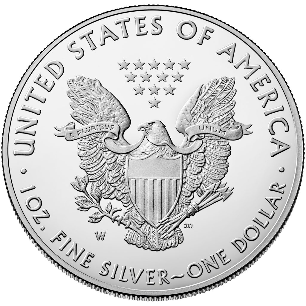2019 American Eagle Silver Proof Reverse