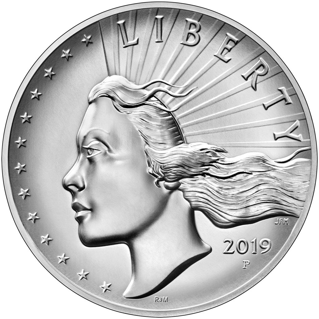 2019 American Liberty Silver Medal Obverse