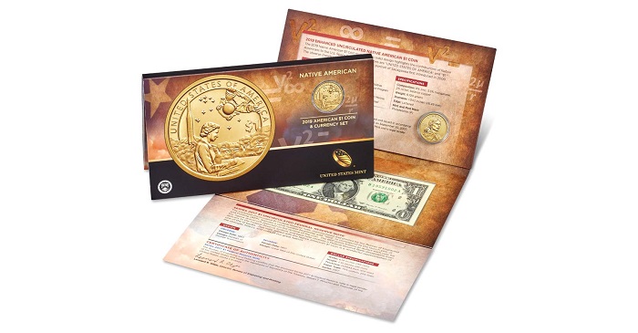 2019 Native American Coin & Dollar Set