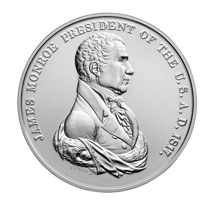 James Monroe Presidential Silver Medal