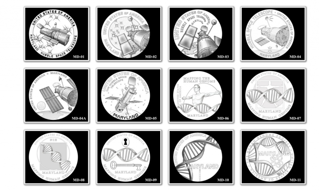 Maryland American Innovation Dollar Coin - Candidates