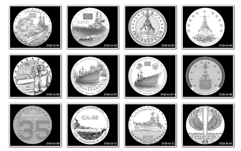 USS Indianapolis Congressional Gold Medal Candidates