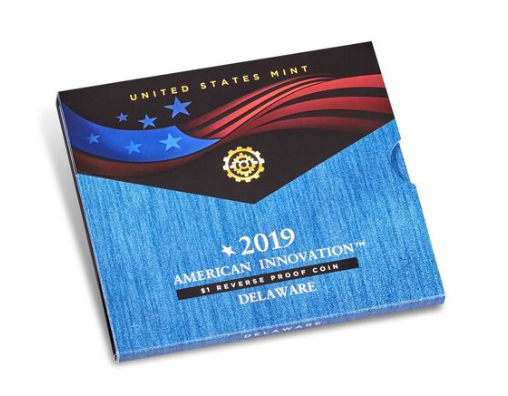 Delaware American Innovation Dollar Reverse Proof