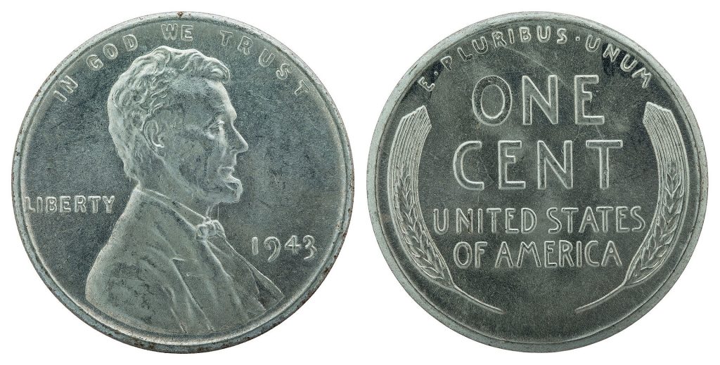 Steel 1943 Lincoln Cent