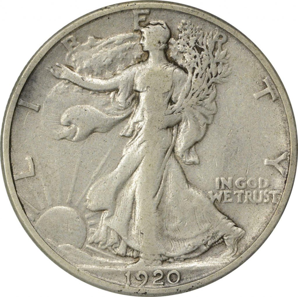 1920 Walking Liberty Half Dollar