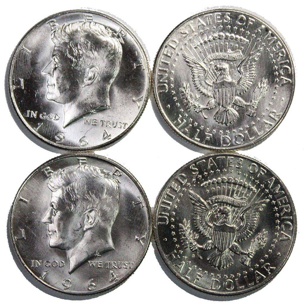 Today's Deal - 1964 P & D Kennedy Half Dollar Set for $28 - US Coin News