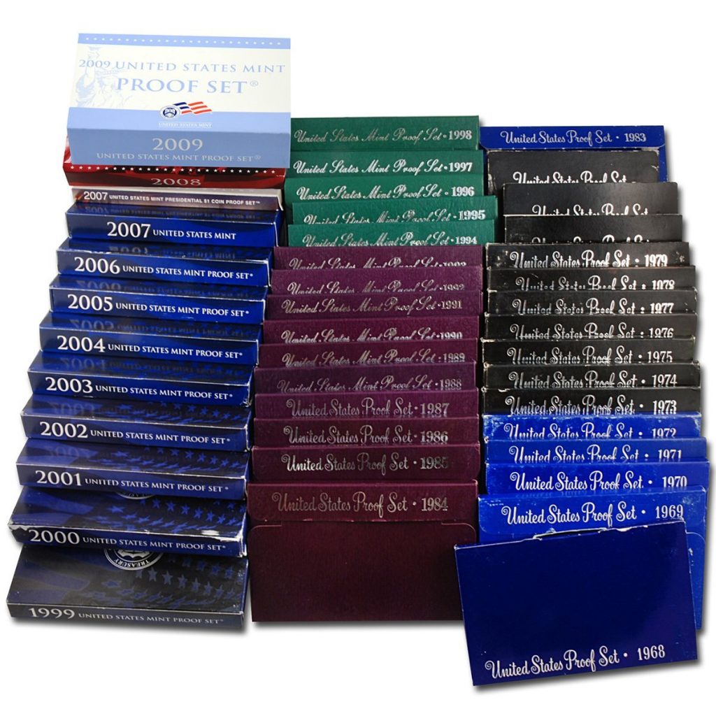 1968-2009 United State Proof Sets