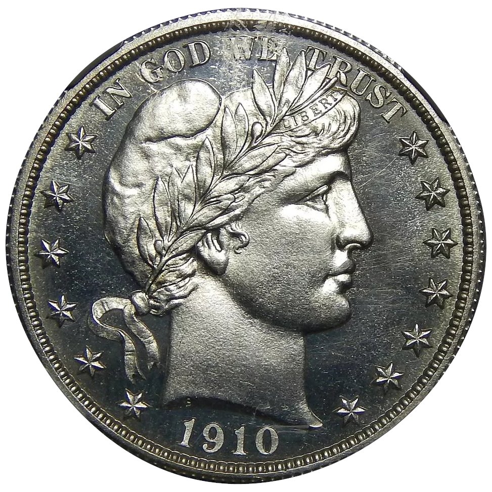 1910 Barber Half Dollar