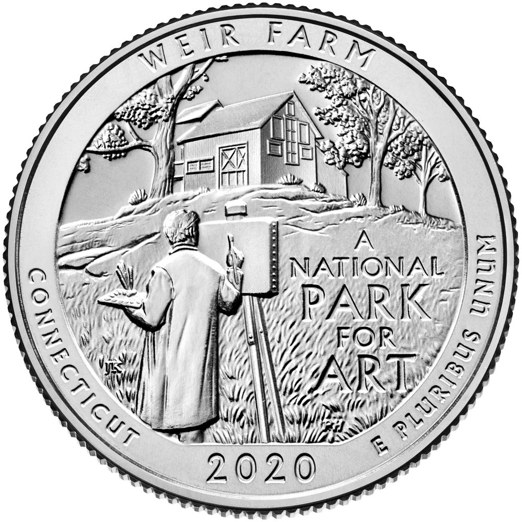 2020 Weir Farm National Historic Site Reverse