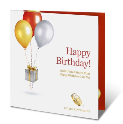 Happy Birthday Coin Set 2020