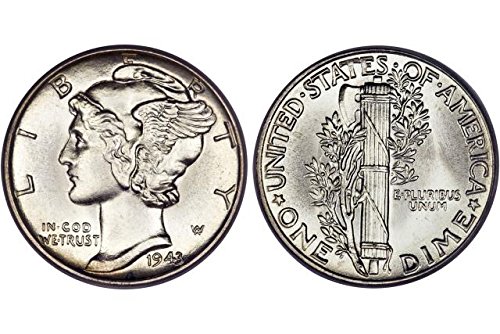 1943 Mercury Dime