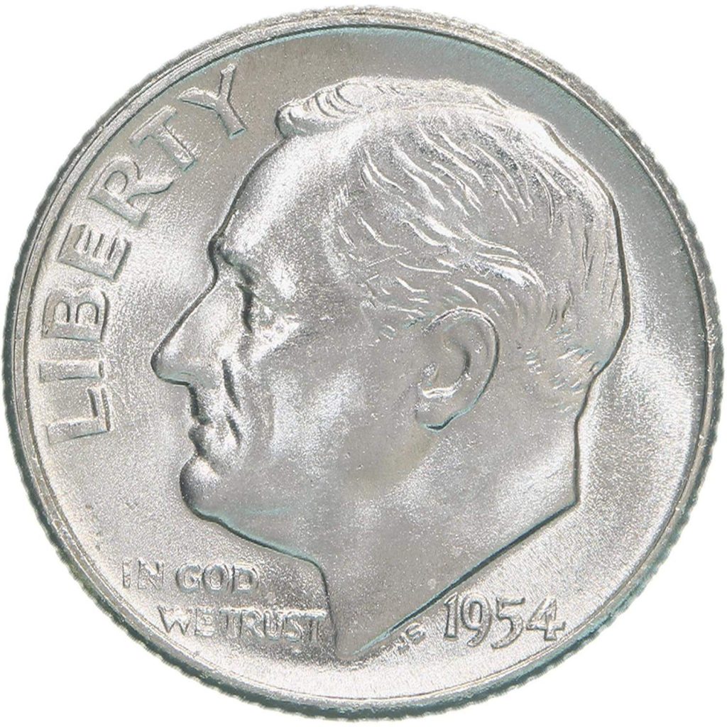 1954-S Roosevelt Dime