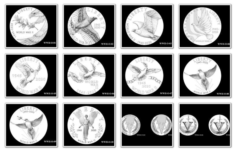CCAC World War II 75th Anniversary Medal Candidates Obverse