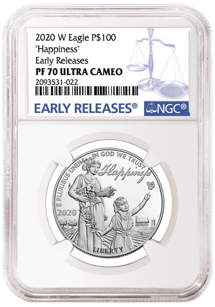 NGC 2020-W Platinum Eagle Early Release Holder