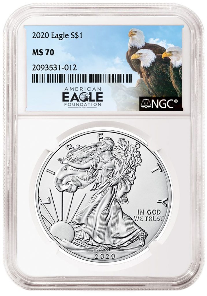 NGC American Eagle Foundation Label