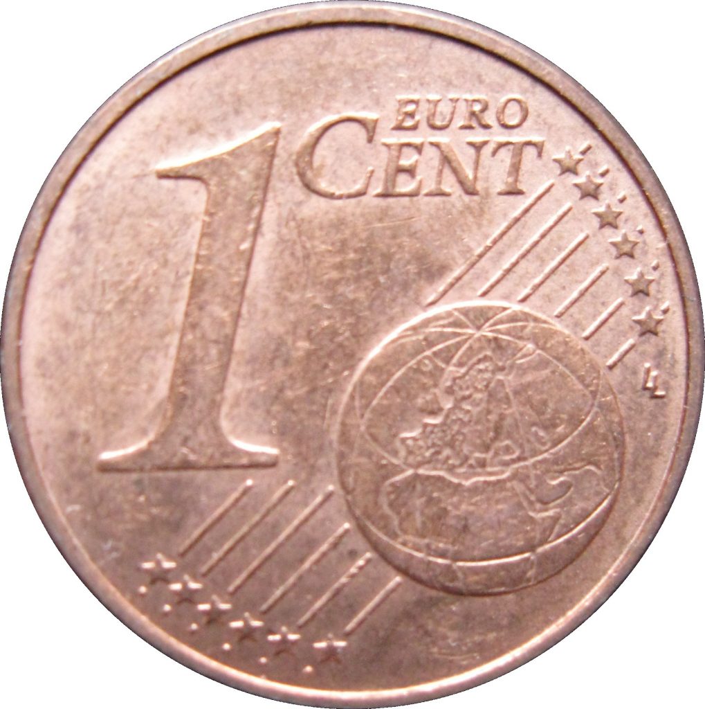 Euro 1 Cent Coin