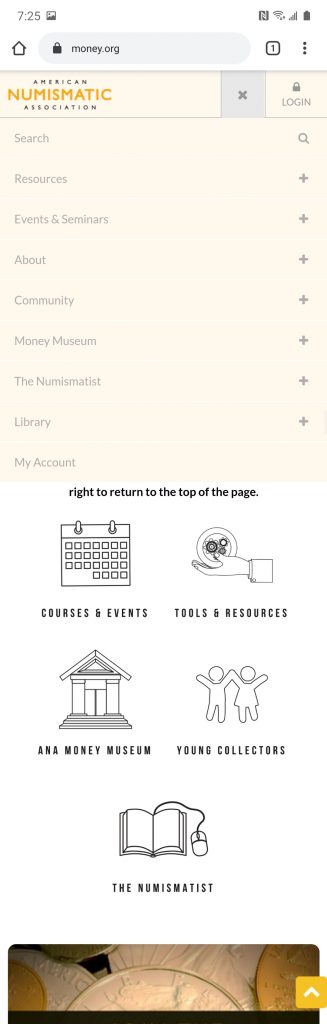 Money.org Site on Android