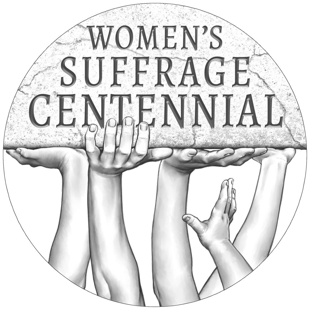Women's Suffrage Centennial Silver Medal Obverse