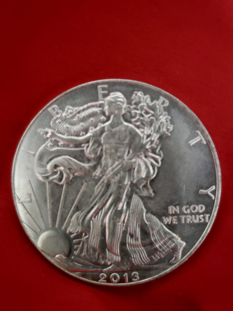 Counterfeit American Eagle Silver Coin (ACEF)