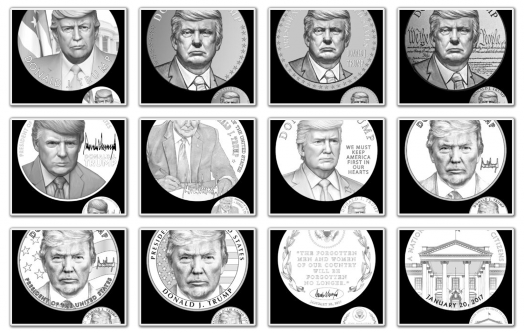 Donald Trump Presidential Medal