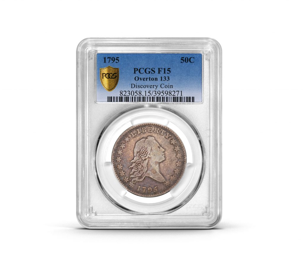 1795 Flowing Hair Half Dollar obverse