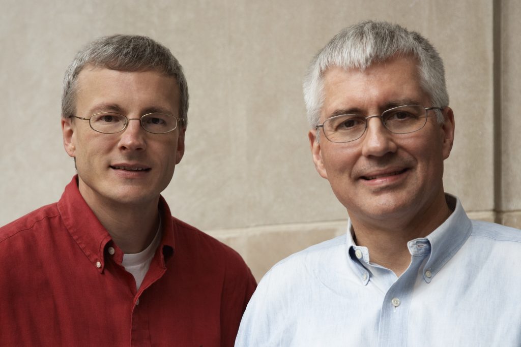 Len Augsburger and Joel Orosz