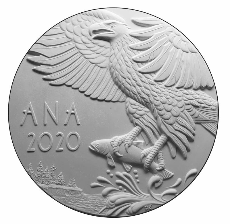 World's Fair of Money Convention Medal Reverse