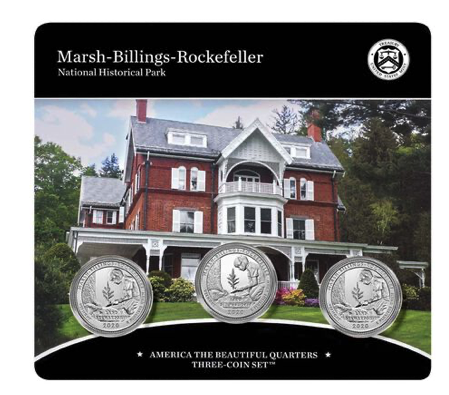 Marsh-Billings-Rockefeller 3-Coin Set