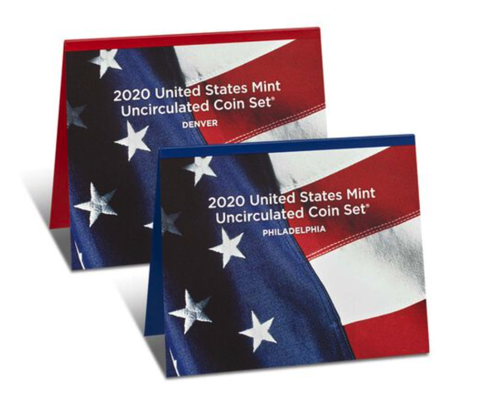 2020 Uncirculated Mint Set (Image Courtesy of The United States Mint)