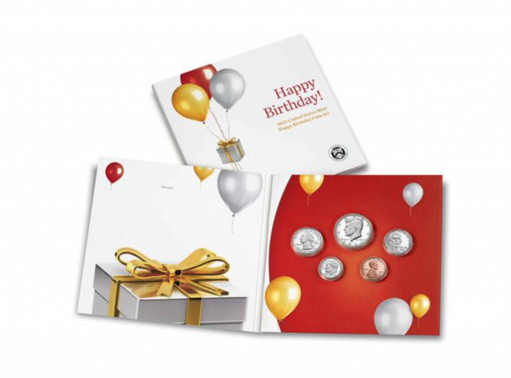 2021 Happy Birthday Coin Set (Image Courtesy of The United States Mint)