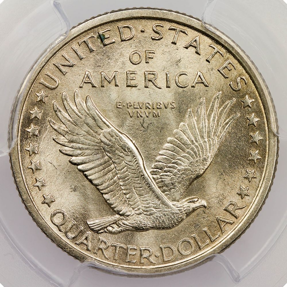 1917 Standing Liberty Quarter Reverse MS-65