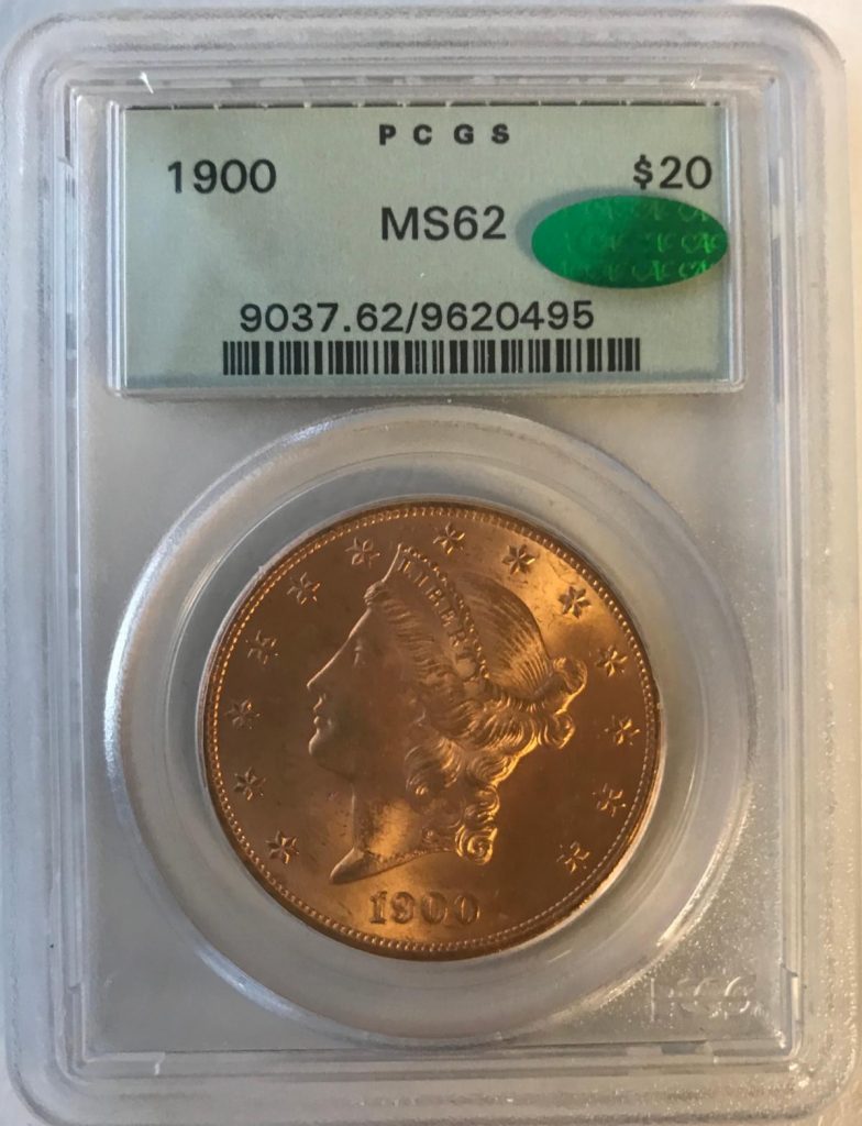 PCGS 1900 Liberty Head Double Eagle