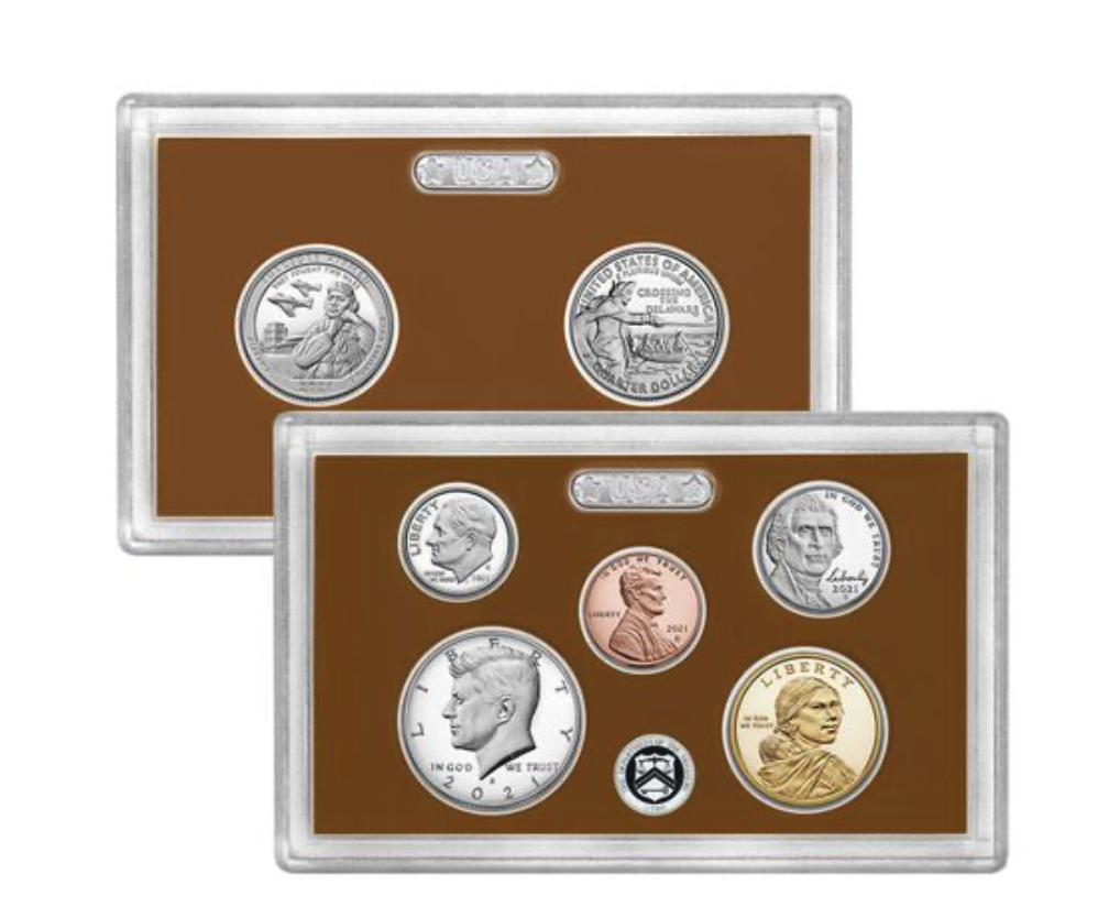2021 Proof Set (Image Courtesty of The United States Mint)