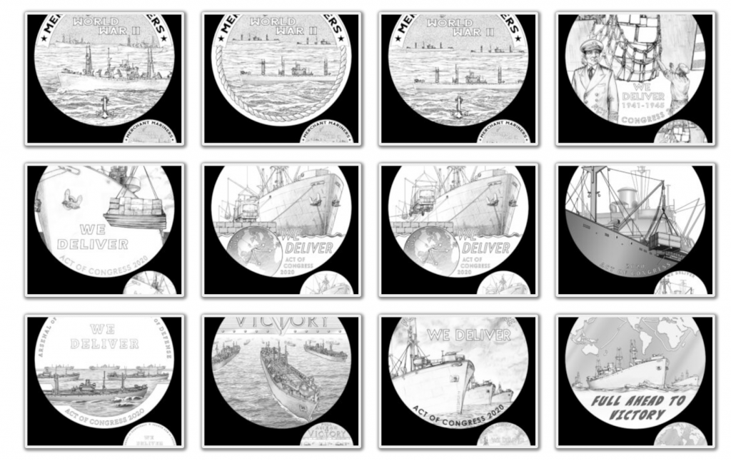Merchant Mariners of World War II Congressional Gold Medal (Image Courtesy of The United States Mint) - Page 2