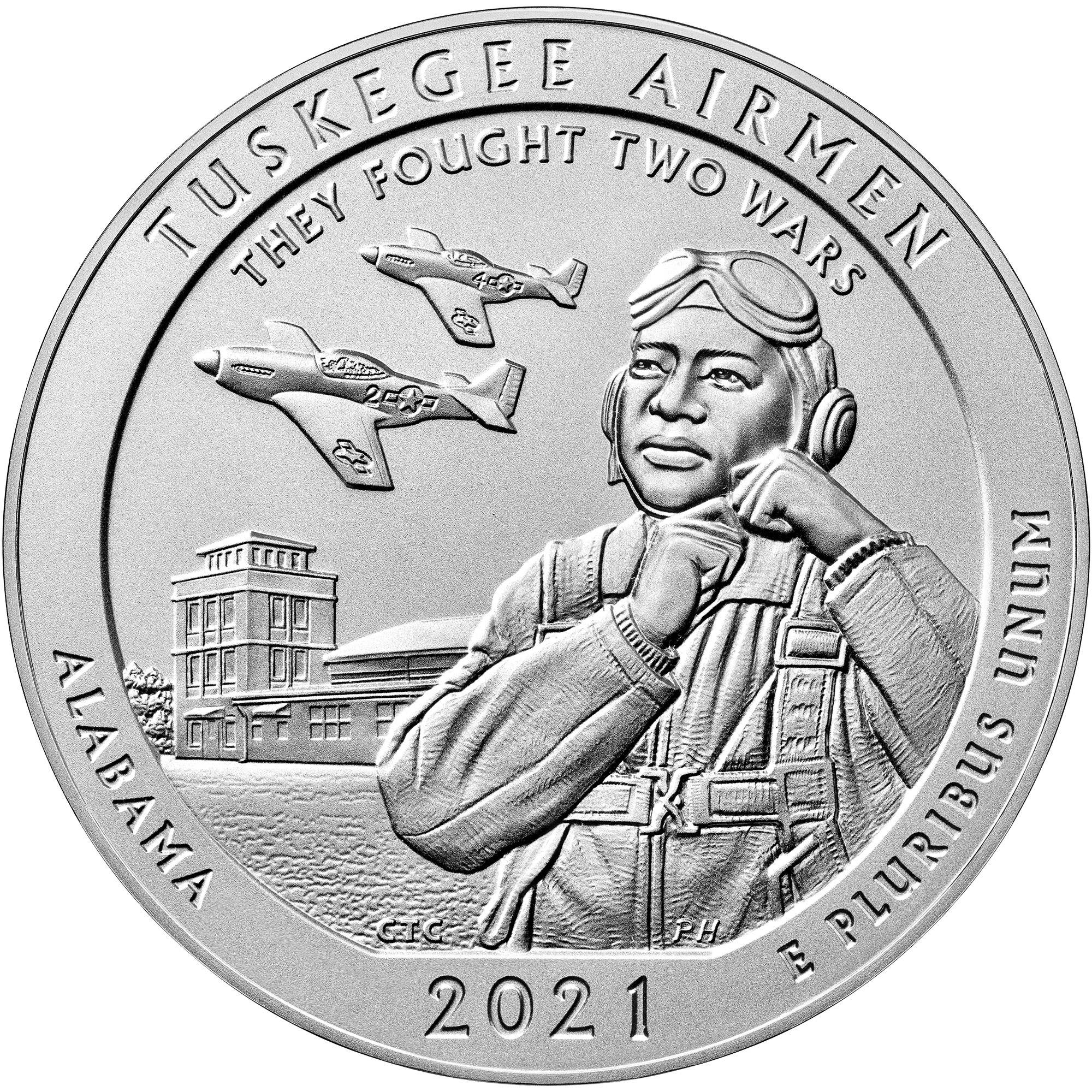 2021 Tuskegee Airmen National Historic Site 5 Ounce Silver Coin Sales 2021 Tuskegee Airmen National Historic Site 5 Ounce Silver Coin Sales