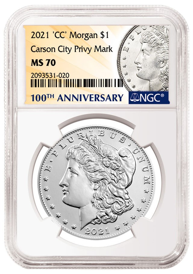 2021 Morgan Dollar CC Privy Mark (Image Courtesy of NGC)