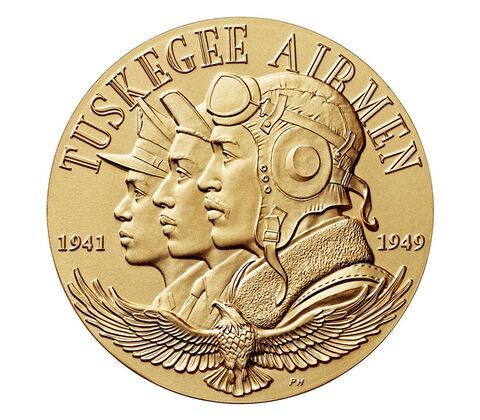 Tuskegee Airmen Bronze Medal (Image Courtesy of The United States Mint)