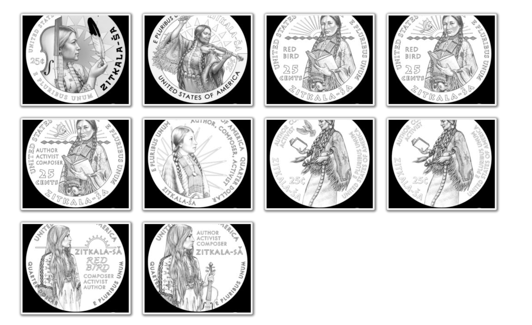 CCAC Releases 2024 American Women Quarter Candidate Images - USCoinNews